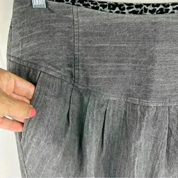 Playlord Pleated Gray Skirt Size 9 with Pockets Casual Short - Picture 8 of 11